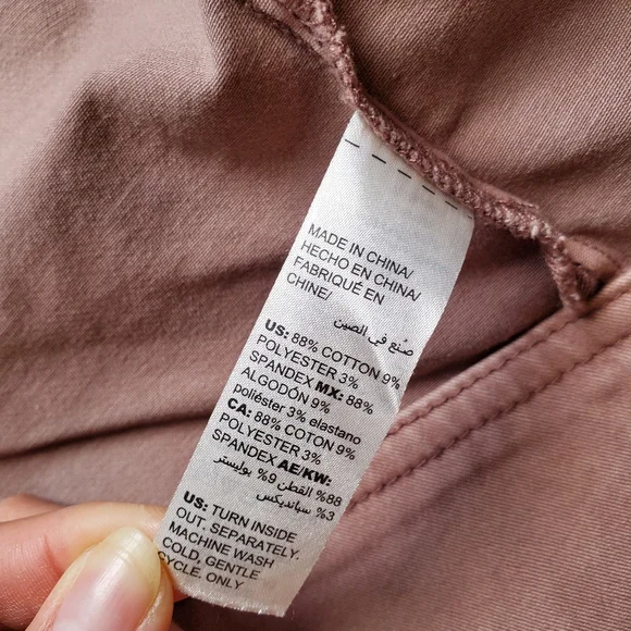 White House Black Market Petite washed denim rose twill jacket - Picture 9 of 13